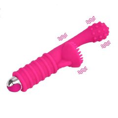USB Rechargeable Silicone Rabbit Vibrator Adult Sex Toy