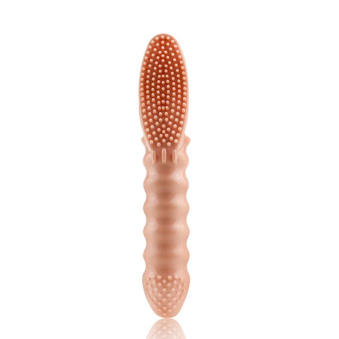 Clitoris Stimulation Brush Vibrating Finger Sleeve - image 2