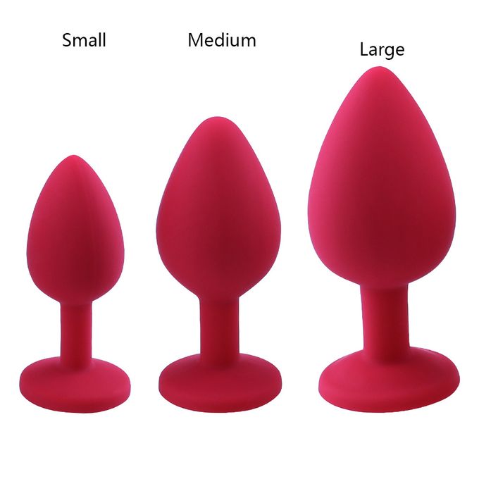 Silicone Anal Plug Jewelry And Bullet Dildo Vibrator Adult Sex Toys - image 5