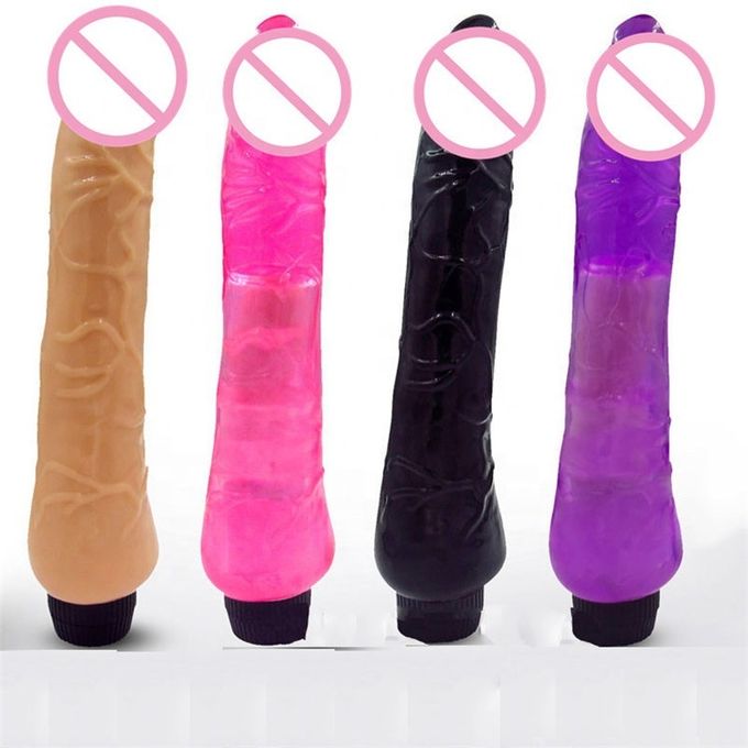 Giant Cock Realistic 10 Inch Huge G Spot Dildo Vibrator Adult Sex Toy - image 2
