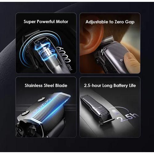 Oraimo SmartClipper 2C Professional Hair Clipper Silver Color