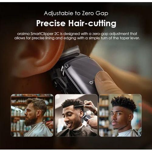 Oraimo SmartClipper 2C Professional Hair Clipper Silver Color