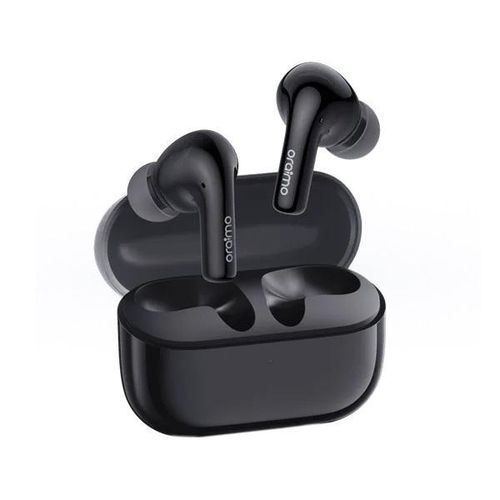 Oraimo SpaceBuds Z ANC Heavy Bass 38Hr playtime, IPX5, True Wireless Earbuds with Spatial Audio- Black