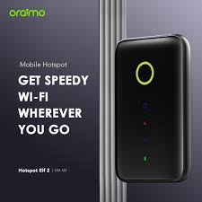 Oraimo Hotspot Elf 2 150Mbps High Speed Portable Wireless Hotspot 4G Mifi - ALL Networks OM102