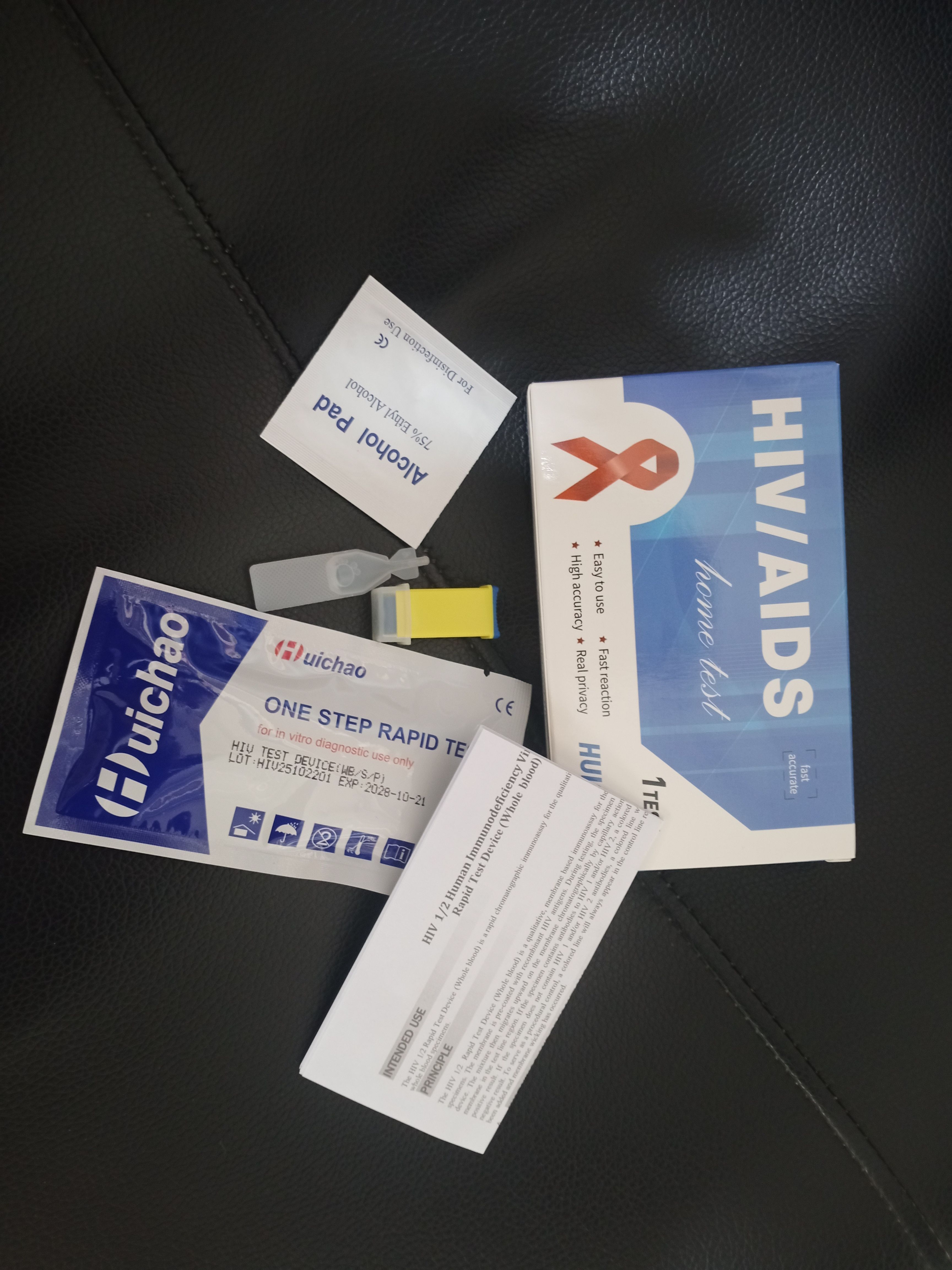 HIV/AIDs home Test Kit | self HIV testing kit– One Step Anti-HIV (1&2) Test Cassette for Home & Professional Use | Accurate HIV Screening Kit Available on Kilimall