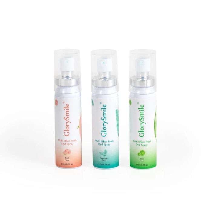 GlorySmile Oral Spray Breath Freshener – Instant Fresh Breath, Portable Mouth Spray with Natural Flavors