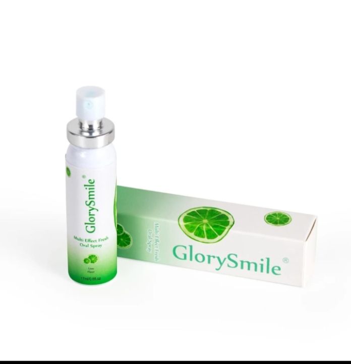 GlorySmile Oral Spray Breath Freshener – Instant Fresh Breath, Portable Mouth Spray with Natural Flavors