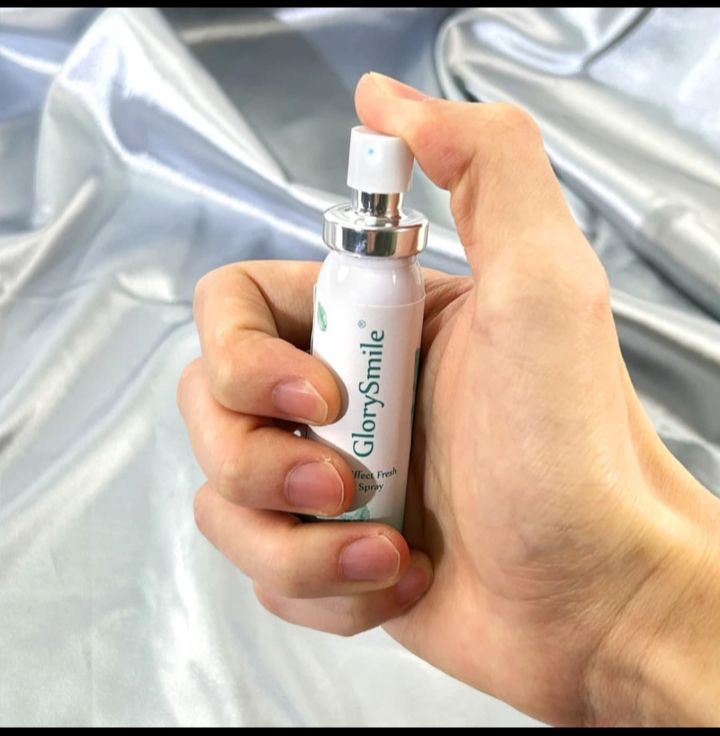 GlorySmile Oral Spray Breath Freshener – Instant Fresh Breath, Portable Mouth Spray with Natural Flavors