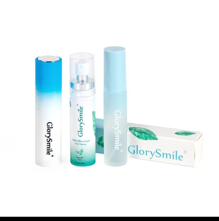 GlorySmile Oral Spray Breath Freshener – Instant Fresh Breath, Portable Mouth Spray with Natural Flavors