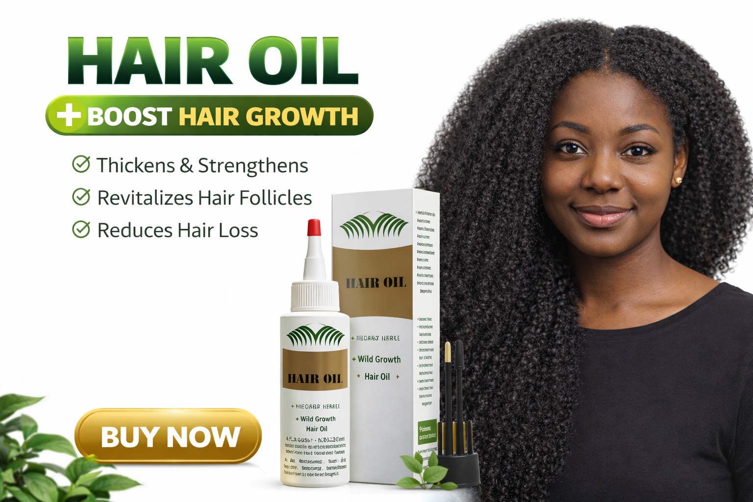 Green & Sister Hair Oi | hair detangler oil | hair growth oil |nourishes scalp and hair for thicker, longer, softer strands. Lightweight, natural formula for healthy shine and growth support.