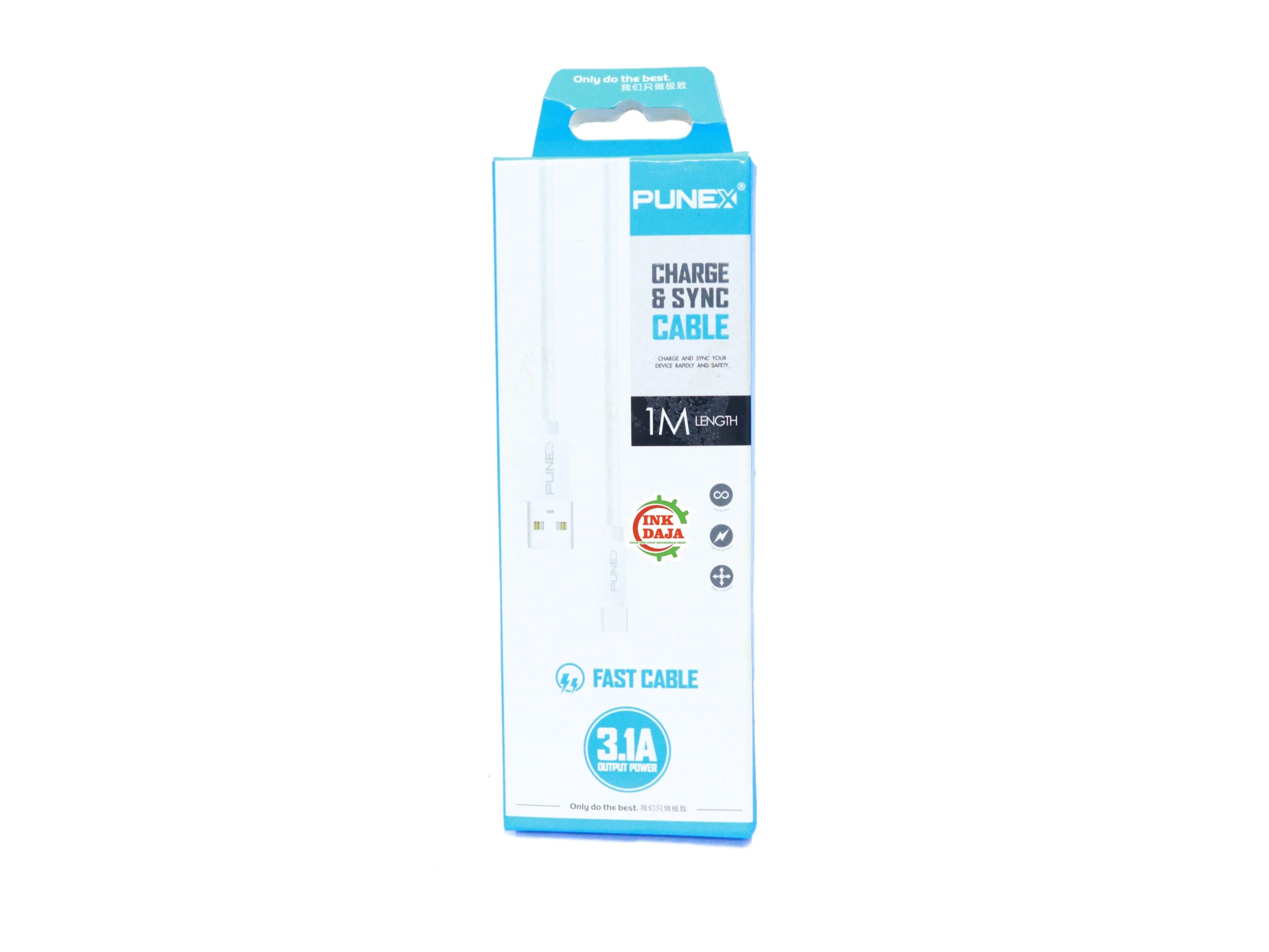 PUNEX  TYPE C CHARGING / DATA TRANSFER CABLE, Fast Charging cable For Android Phone,1Meter length