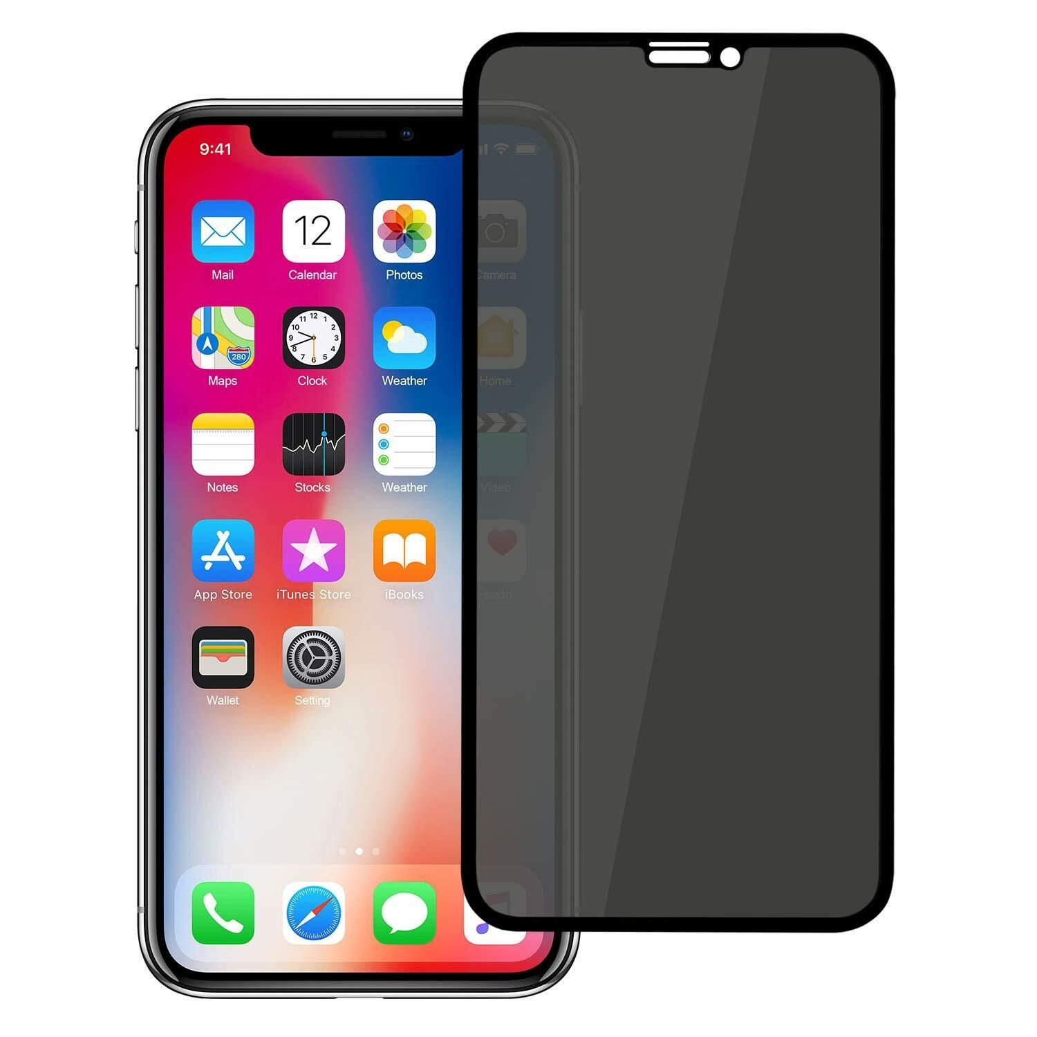 BLACK FRIDAY SPECIAL OFFER  2PCS PRIVACY SCREEN PROTECTOR FOR IPHONE X, XR, XS, XS MAX.