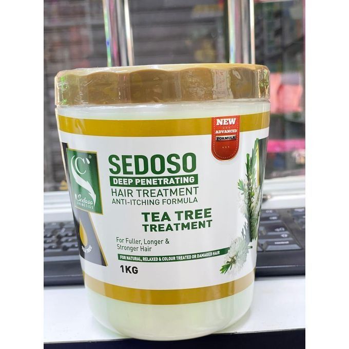 1KG SEDOSO Deep penetrating hair treatment  for natural, relaxed and colour treated or damaged hair which helps your sculp from itching and makes your hair fuller, longer and strong.