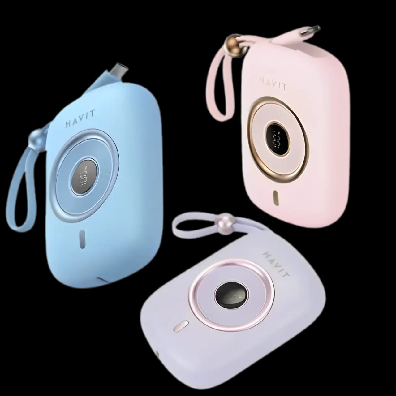 Havit PB5214 10000mAh PD 35W fast charging power bank with USB C cable now available