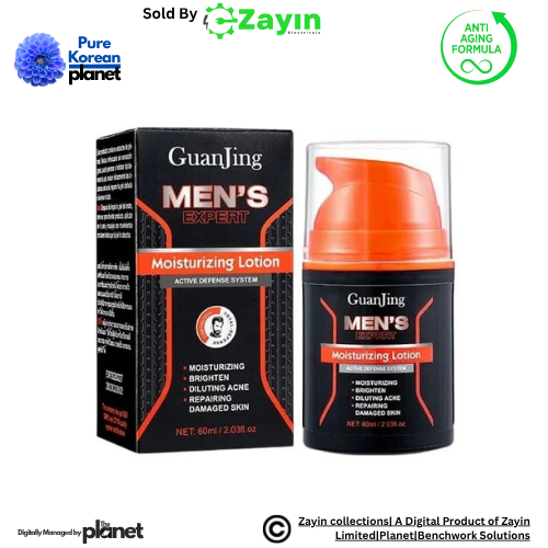 Men’s face care set, Guanjing skincare kit, men’s facial cleanser and cream set, brightening face set for men, oil control men’s skincare, hydrating face cream for men, men’s grooming set