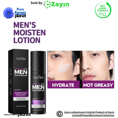 Men’s face care set, Guanjing skincare kit, men’s facial cleanser and cream set, brightening face set for men, oil control men’s skincare, hydrating face cream for men, men’s grooming set