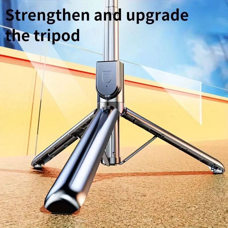 C02 Telescopic Selfie Stick Tripod Monopod Stand Mobile Phone Support Wireless Gimbal Stabilizer For iPhone Android Holder
