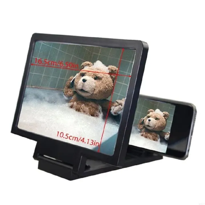 3D Screen Magnifier Video Amplifier Smartphone Stand Bracket