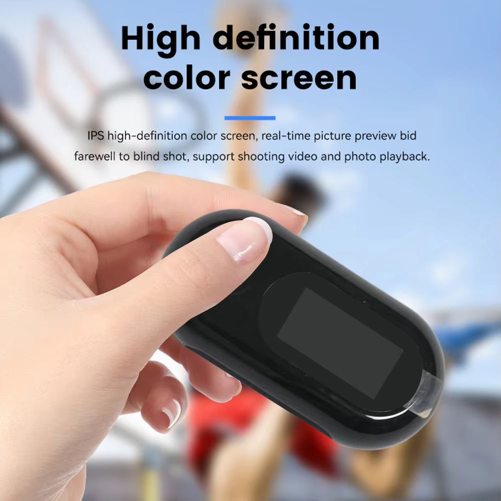 2025 New 1080P Vlog Mini Body Cam Magnetic Pocket Sports Camera Video Recorder Wireless Thumb Camera Wearable Action Cam