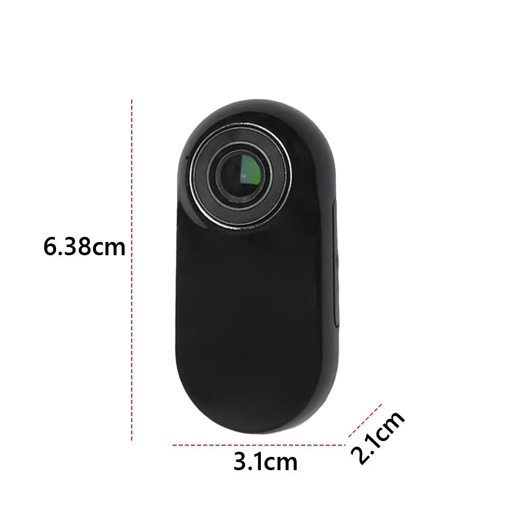 2025 New 1080P Vlog Mini Body Cam Magnetic Pocket Sports Camera Video Recorder Wireless Thumb Camera Wearable Action Cam