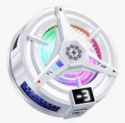Mobile Phone Cooler 3 Gears Adjustable Fan Cellphone Cooler Magnetic Fast Freezing Cooling Radiator For iPhone 12 13 14 15 16