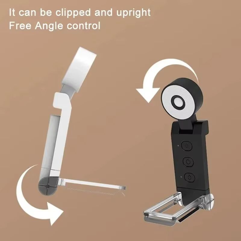 LED Reading Book Lamp Portable Book Clip Night Lights Bedroom Eye Protect Charging Dimmable Clip 360° Flip Led Book Lamps