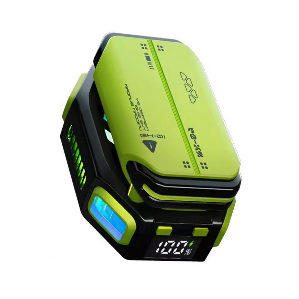 2025 Magnetic Phone Cooler with Rechargeable Battery 7 Levels Semiconductor Mobile Phone Cooling Fan RGB Radiator Heatsink