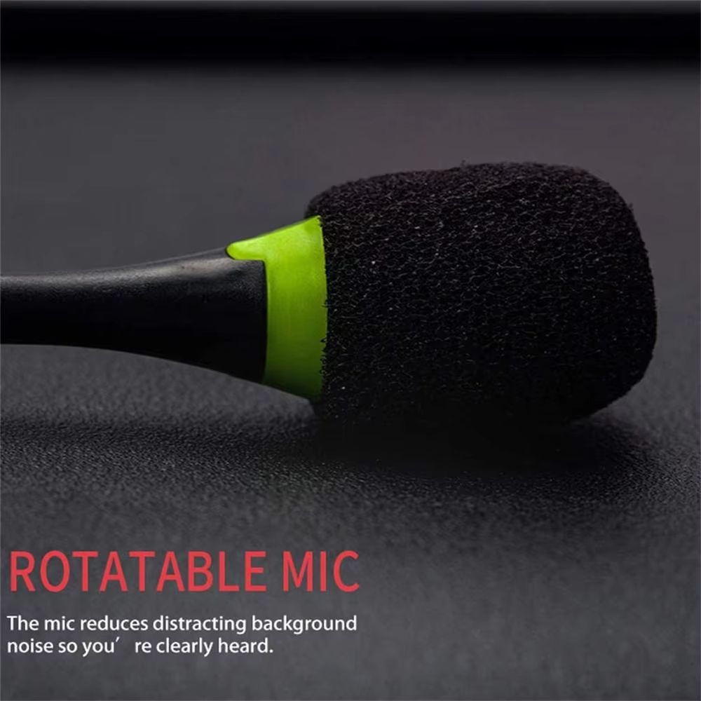 Wired Stereo Headset With Microphone USB Interface Headset Gaming Laptop PC Earplugs Noise Reduction