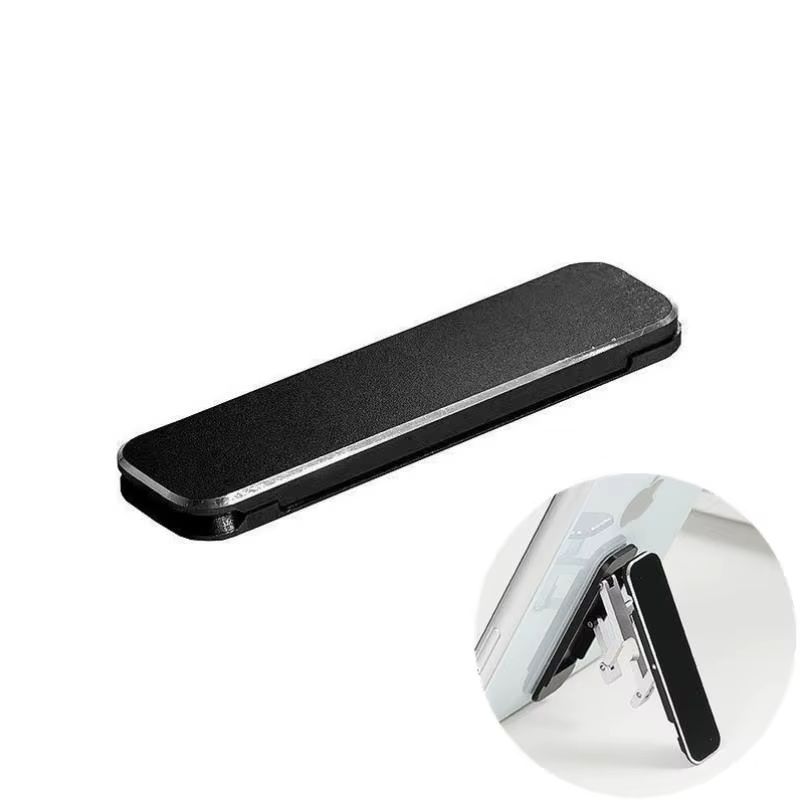 1/3PCS Mini Invisible Foldable Mobile Phone Stand Aluminum Alloy Desktop Mount Material Holder Adjustable Angle For Cellphone