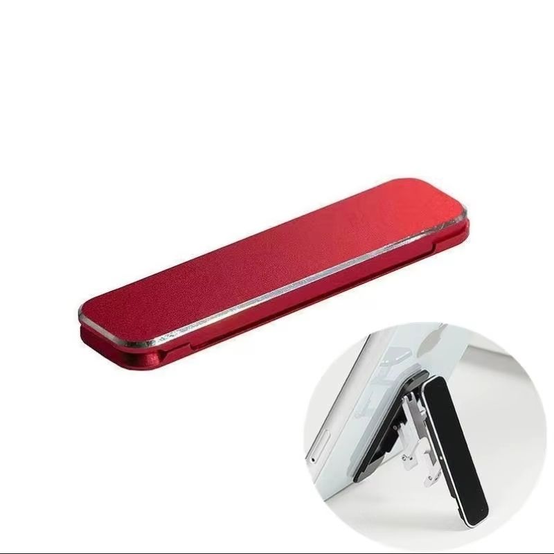 1/3PCS Mini Invisible Foldable Mobile Phone Stand Aluminum Alloy Desktop Mount Material Holder Adjustable Angle For Cellphone
