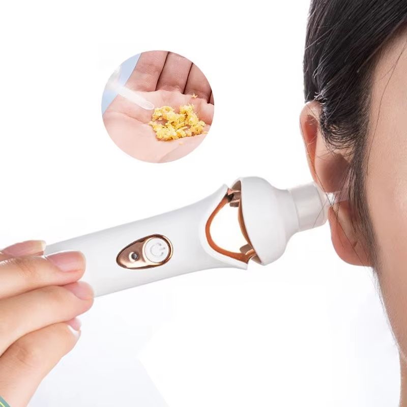 Cordless Electric Ear Pick Safe Vibration Painless Ear Cleaner Remover Spiral Ear Cleaning Device Dig Wax Personal Care Tools