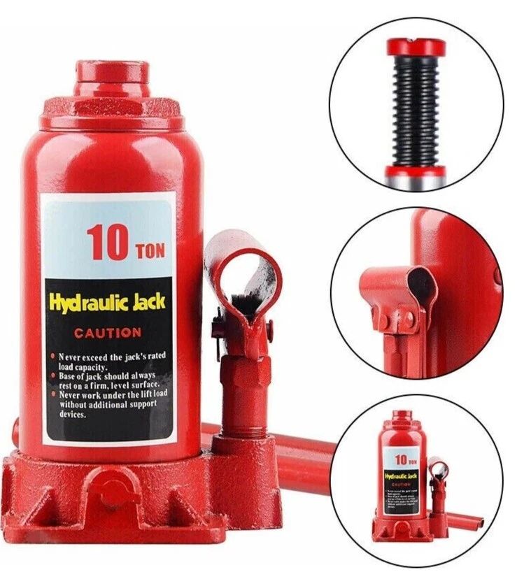 10 Ton Hydraulic Jack - Heavy-Duty Lifting Solution