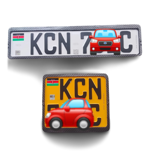 Carbon Fiber New Generation Number Plate Holder - Square & Rectangle/Oblong