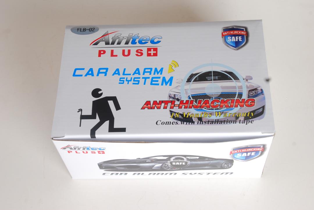 Afritec Car Alarm With Cut Off  Afritec Plus Car Alarm Security System