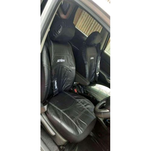 Black Five Seater Action Car Seat's Covers – Universal Fit, Premium Protection for Your Car Seats