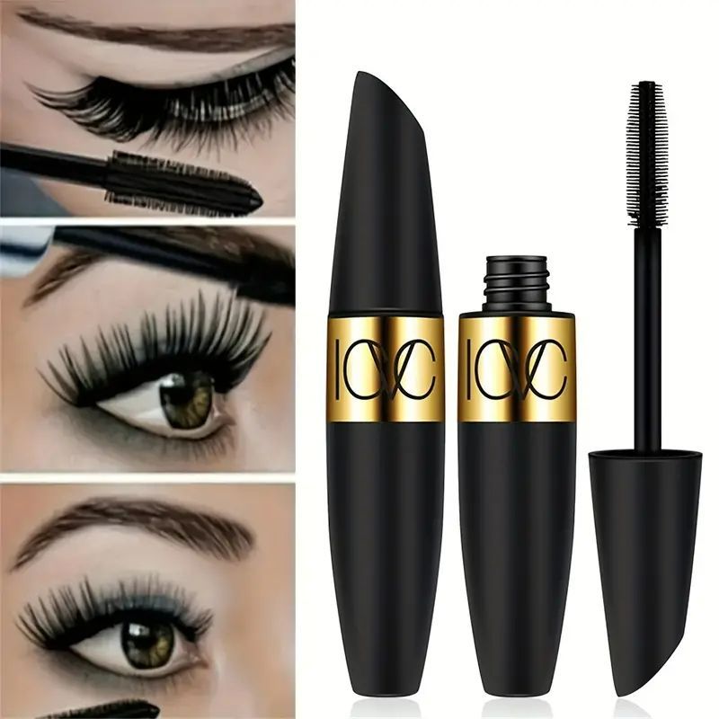4D Waterproof Mascara Thick Lengthening Mascara Curling Long Volumizing Mascara For Big Eye Makeup