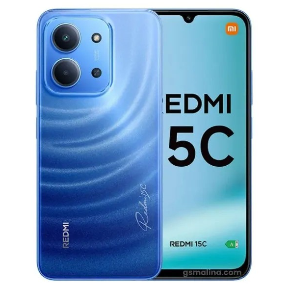 [Brand New!!!] XIAOMI Redmi 15C 128GB ROM Storage + 8(4+4) GB RAM 6.9" 120Hz IPS LCD Display 50MP Camera 6000mAh Battery 33W Hyper-Charge Gorilla Glass 3 Dual SIM Android Smartphone