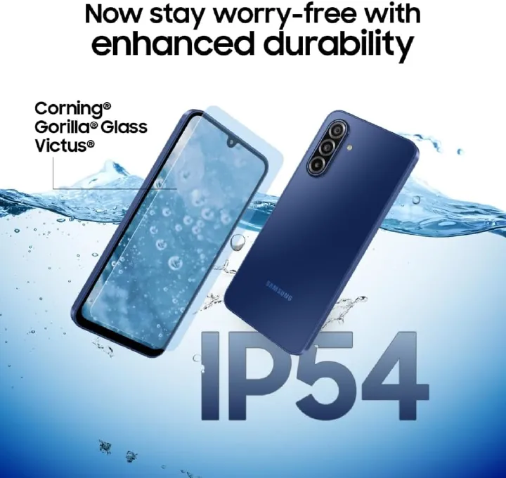 [Brand New!!!] SAMSUNG Galaxy A17 128GB ROM Storage + 4GB RAM 6.7" Super AMOLED Display 50MP Triple Camera Android 15 MediaTek Helio G99 5000mAh 25W Type-C Charge AI Smart Phones