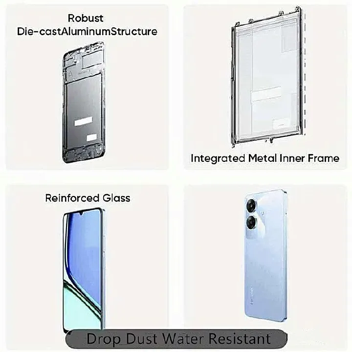 [Black Friday Offer] Brand New Realme Note 60 256GB ROM + 8(4+4) GB RAM 6.74" 90Hz Type-C 3-Card Slot Ultra Slim Android 14 Side Fingerprint Smart Phones phone