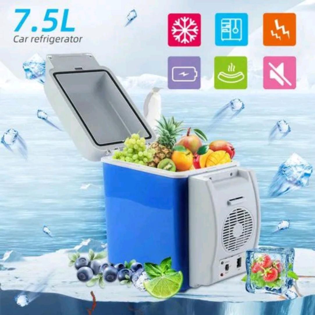 7.5Ltr Portable Car Refrigerator Electric Cooler and Warmer Car Refrigerator Portable Mini Fridge