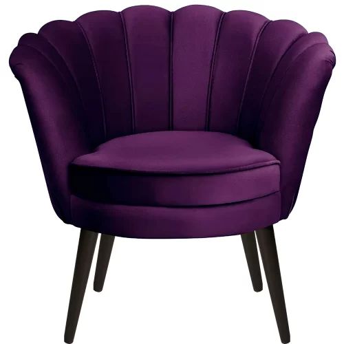 Velvet Arm Recliner Lounge Dining Chairs Sofa Nursing Occasional Reading Seating Armchairs Home Living Room Bedroom Furniture, with 7cm Thick Padding Seat