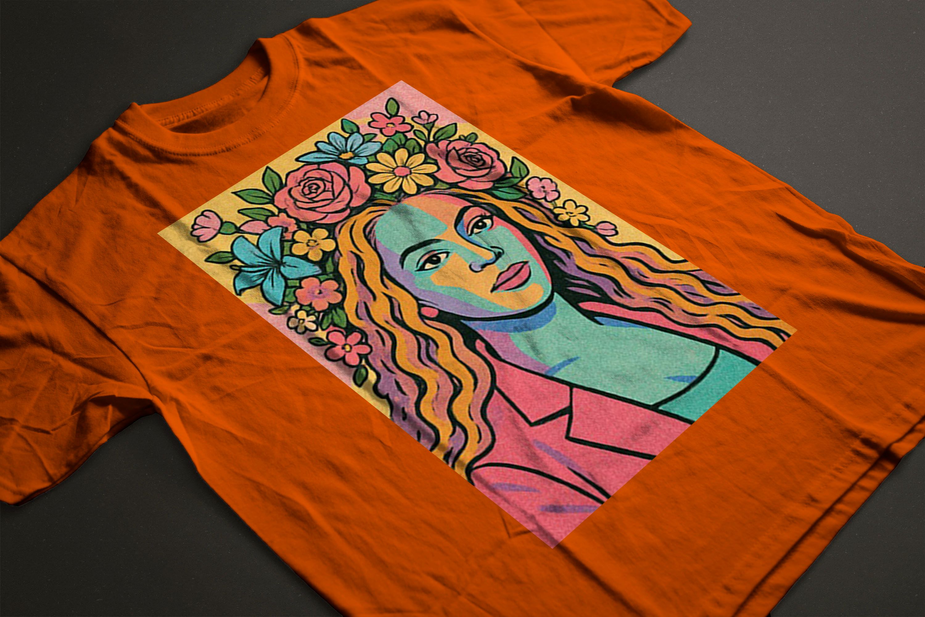 Customized Women’s T-Shirt – Fashion Casual Short Sleeve Top with Personality Print for Ladies & Girls