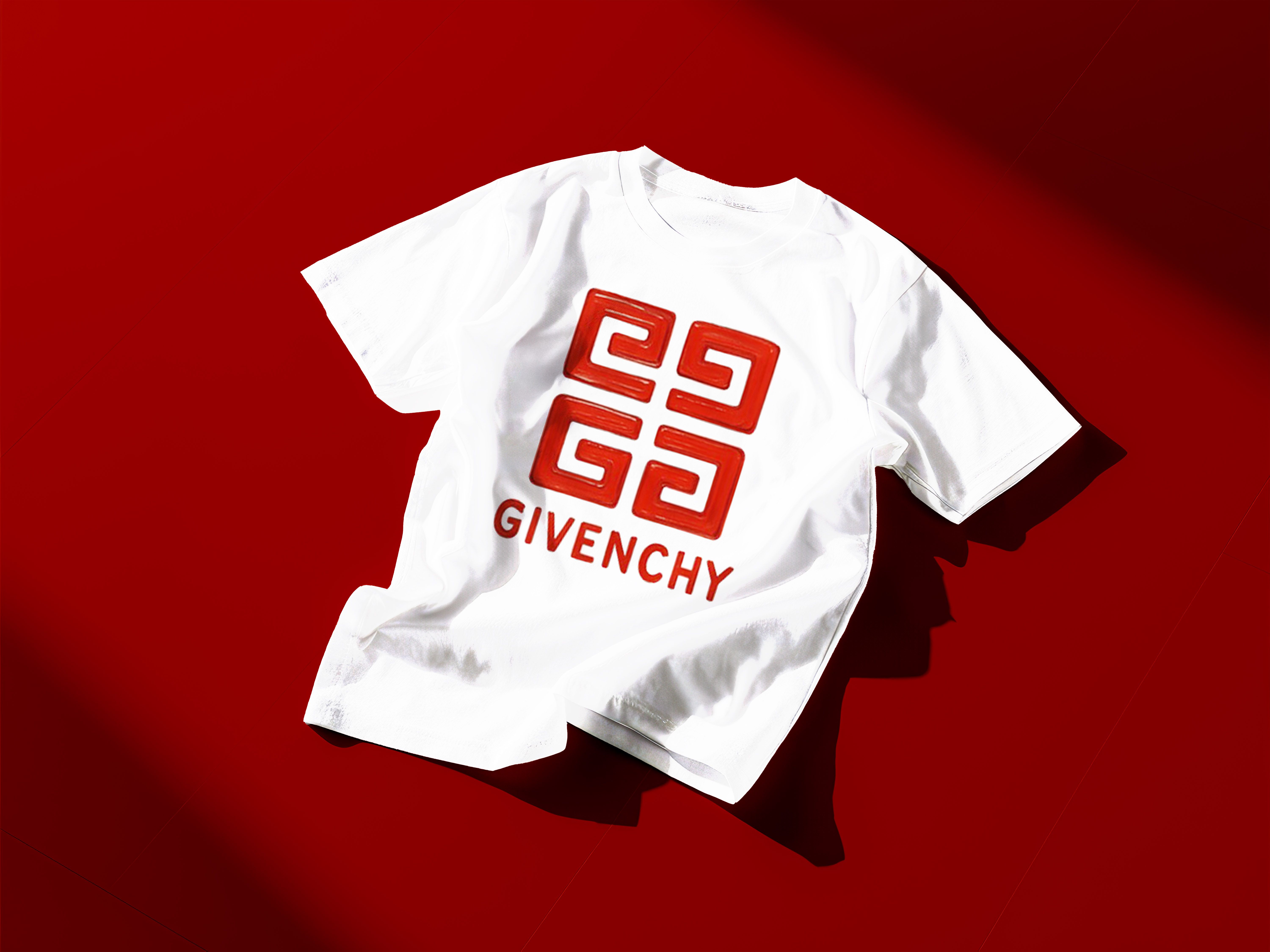 Customized Women’s T-Shirt – Fashion Casual Short Sleeve Top with Givenchy Print for Ladies & Girls