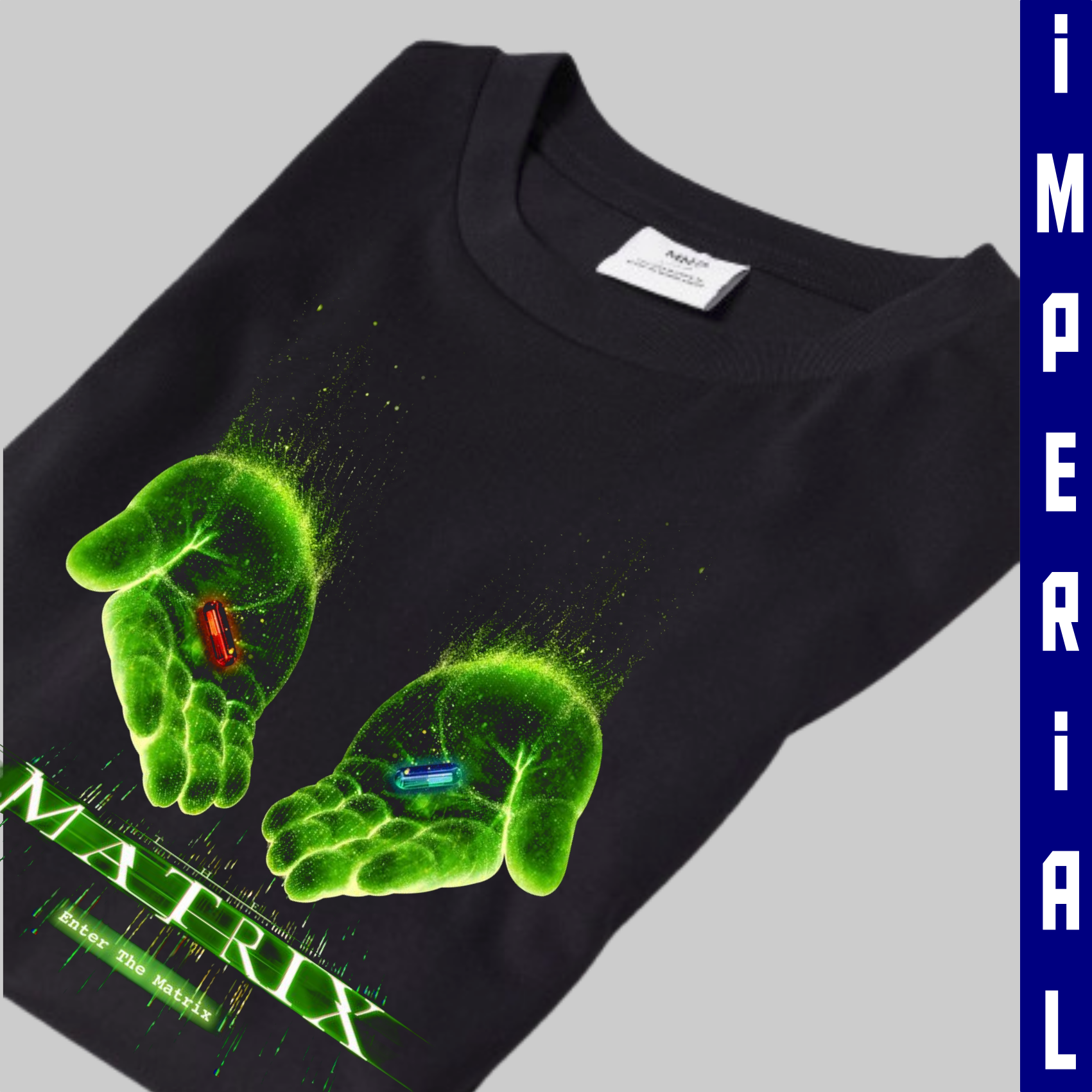 Matrix themed tshirt Men and women unisex T-shirt casual wear comfortable tshirt 100% cotton Black only color T-shirt