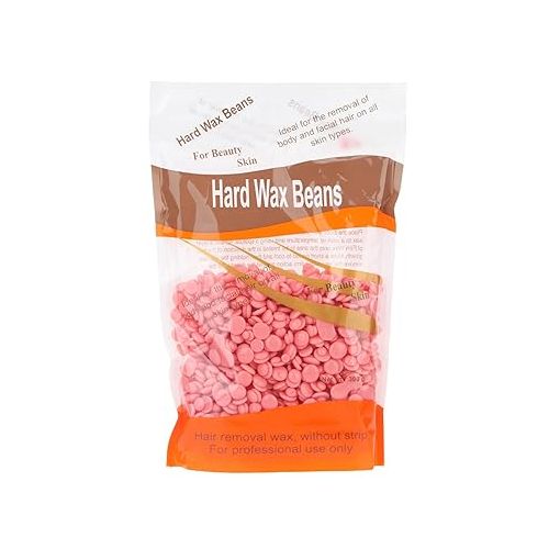 Hard Wax Beans Hair Removal Depilatory Wax Beans -100g. (pink)