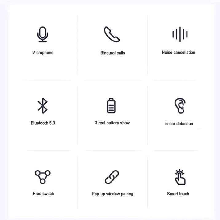 Air Pro3 MAX TWS Macaron Color inPods13 Pro 3 earpods Earphone Wireless Bluetooth Earphone Bluetooth V5.0 Touch Control for all Smart phone