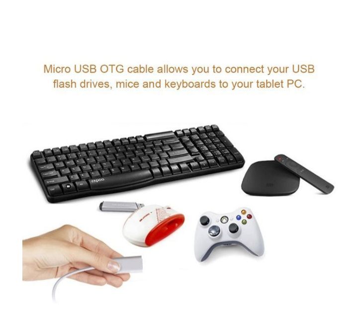 Connect Kit OTG Cable Micro USB Cable Type C black or grey silver