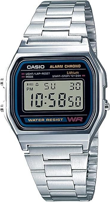 Casio Vintage Unisex Watch | Unisex Digital Watch | Vintage | WR | 100 SEC Stop Watch | Daily Alarm | Regular Time Keeping: Hour, Minute, Second, PM, Date, Day | Led Light | 7 Yr Battery
