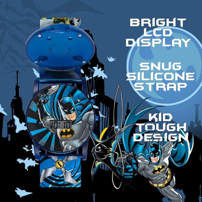 Marvel Spider-Man Kids Watches Digital Display, Interactive Features, Adjustable Strap, Vibrant Spider-Man Graphics, Durable for Active Kids