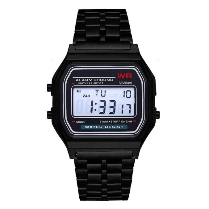 Casio Vintage Unisex Watch | Unisex Digital Watch | Vintage | WR | 100 SEC Stop Watch | Daily Alarm | Regular Time Keeping: Hour, Minute, Second, PM, Date, Day | Led Light | 7 Yr Battery